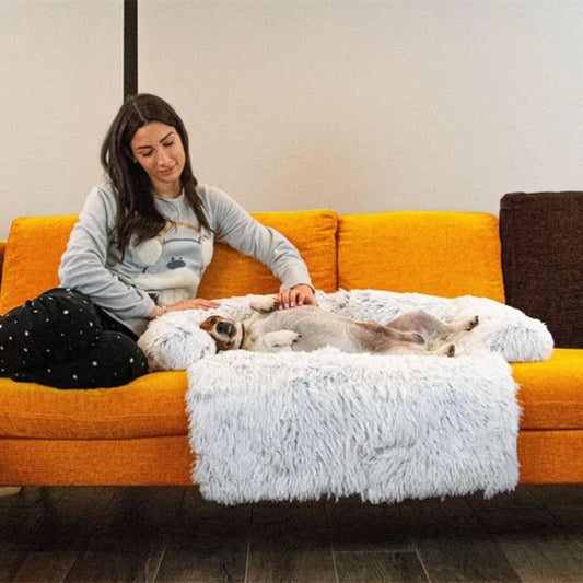 Pet Sofa Bed Cover With Plush