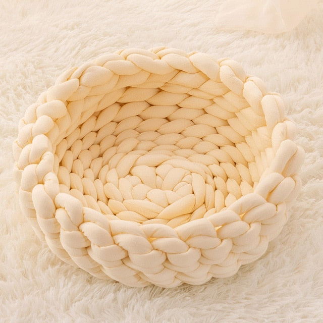 Soft Pet Bed Basket For Small Dogs or Cats