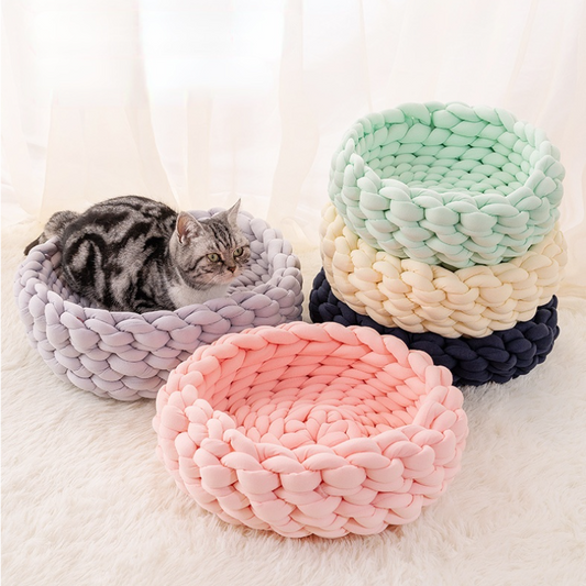 Soft Pet Bed Basket For Small Dogs or Cats